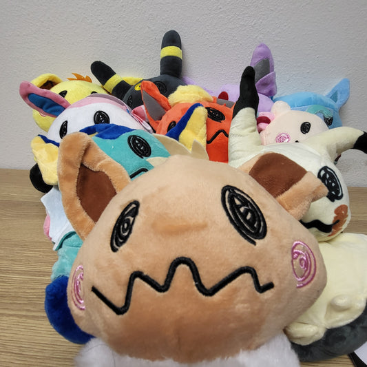 MIMIKYU PLUSHIES (Over 10 Kinds) + Free Keychains/Stickers/tcg