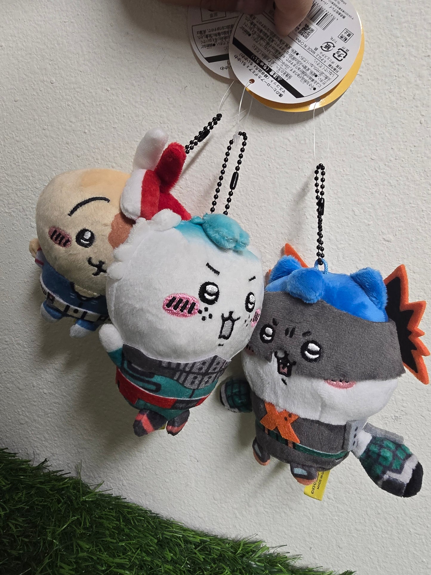 My Hero Academia CHIIKAWA PENDANTS + Free Keychains/Stickers/tcg