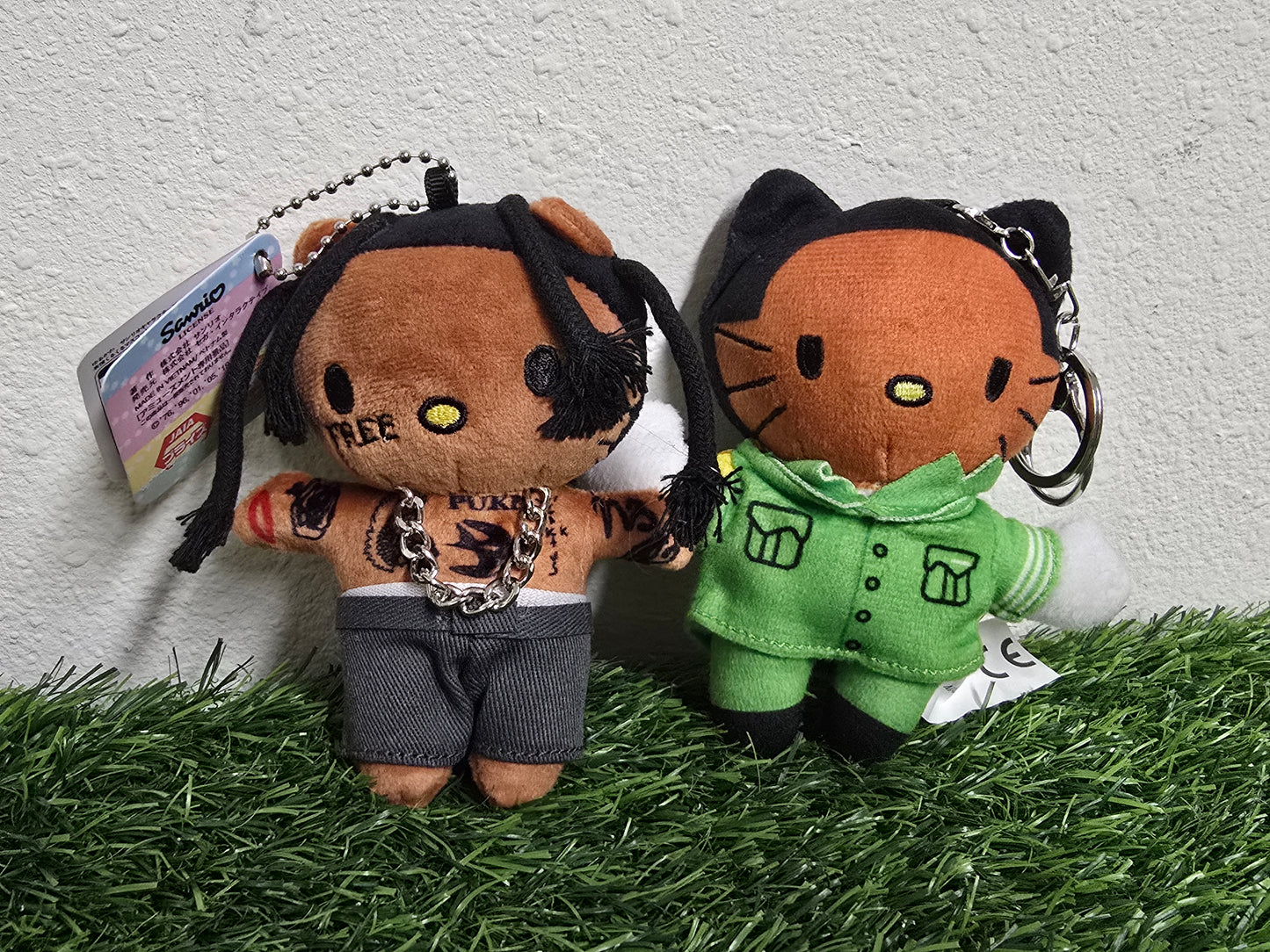 HELLO KITTY RAPPERS PLUSH (Over 25 Kinds!) + Free Keychains/Stickers/TCG