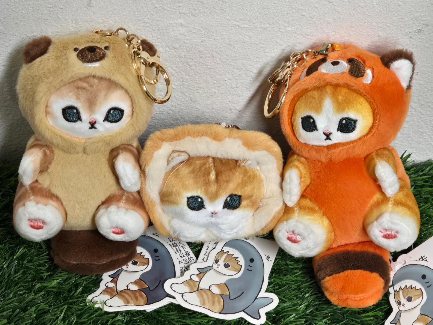 MOFUSAND CAT PENDANTS (Over 22 Kinds!) + Free Keychains/Stickers/tcg